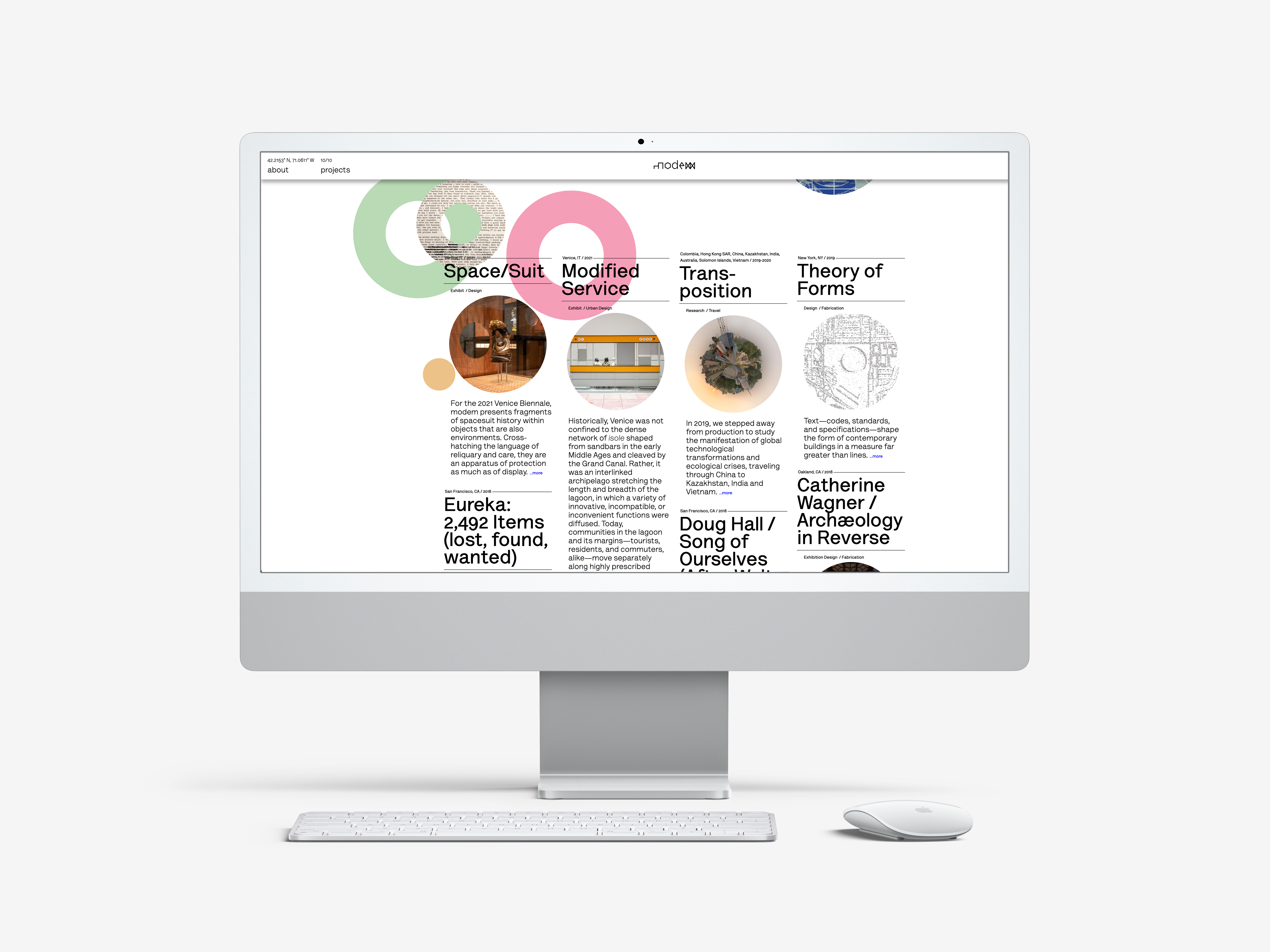 Modem.Work - Architecture Studio Portfolio